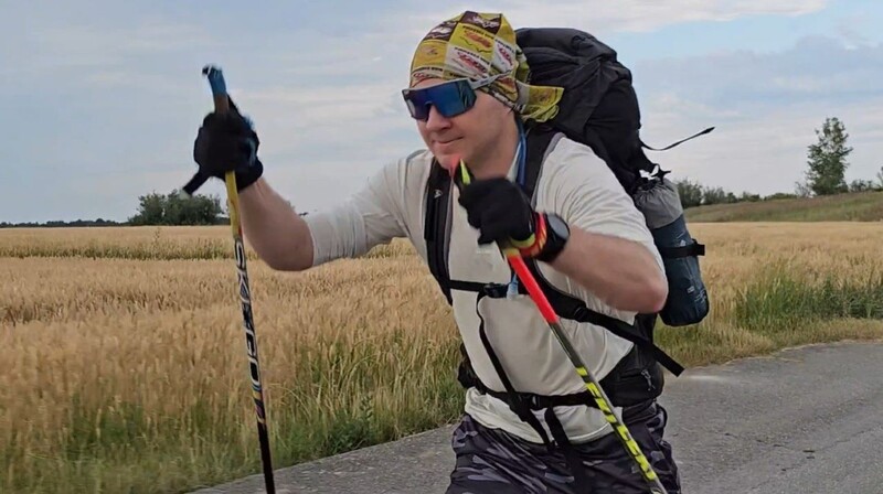 Niemal 3000 km w 30 dni. 10 dzień wyzwania gliwiczanina, który bije rekord świata i pomaga